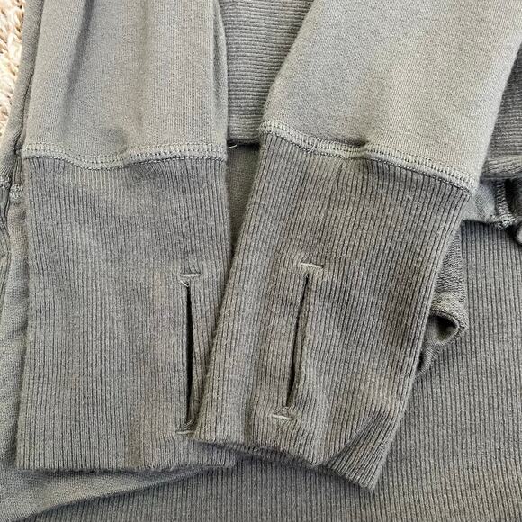 Athleta Sz XS Petite Pranayama Restore Wrap in Grey Buttery Soft Cardigan Yoga - Picture 13 of 16